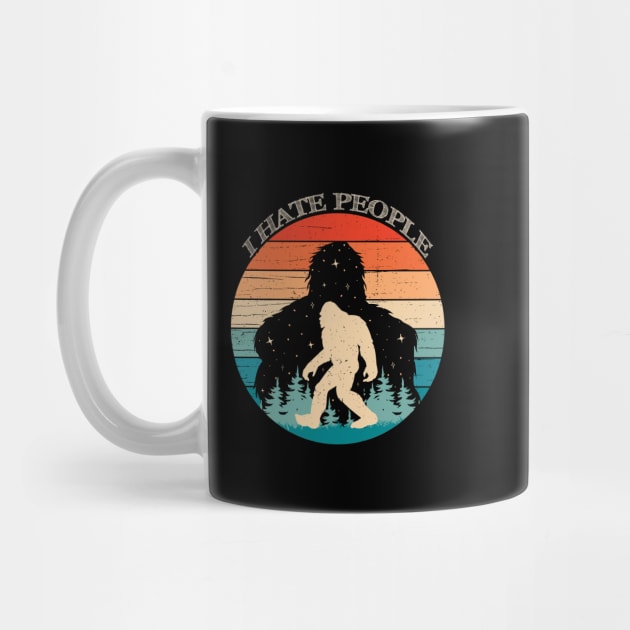 Bigfoot I hate People by Tesszero